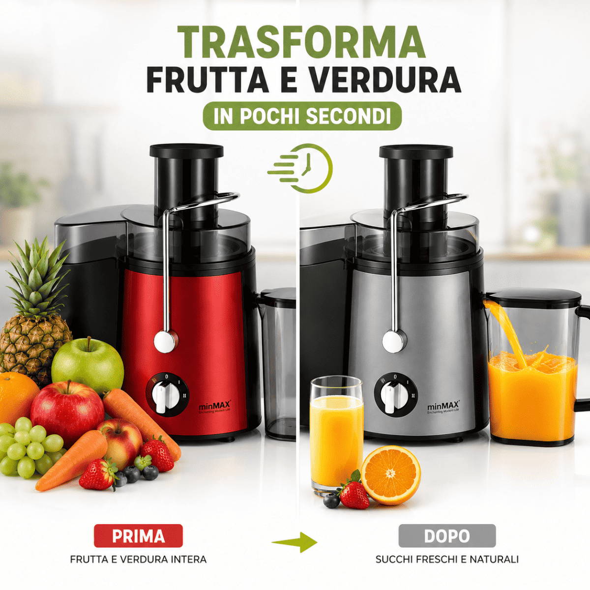 Estrattore di Succo - MercatoneSmart.it