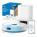 Tapo RV30 Max Plus White Robot Aspirapolvere, All-in-one, Doppia Navigazione LiDAR+IMU,⚠️Aggiungi al carrello: Un Faretto LED gratis!