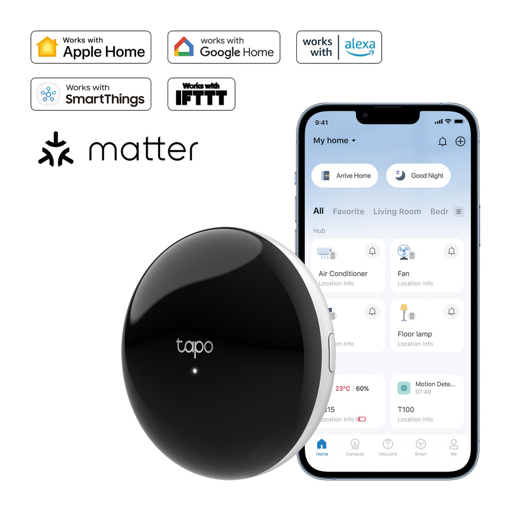 Tapo H110 Smart Hub& IoT Hub, Telecomando Universale Intelligente All-in-One
