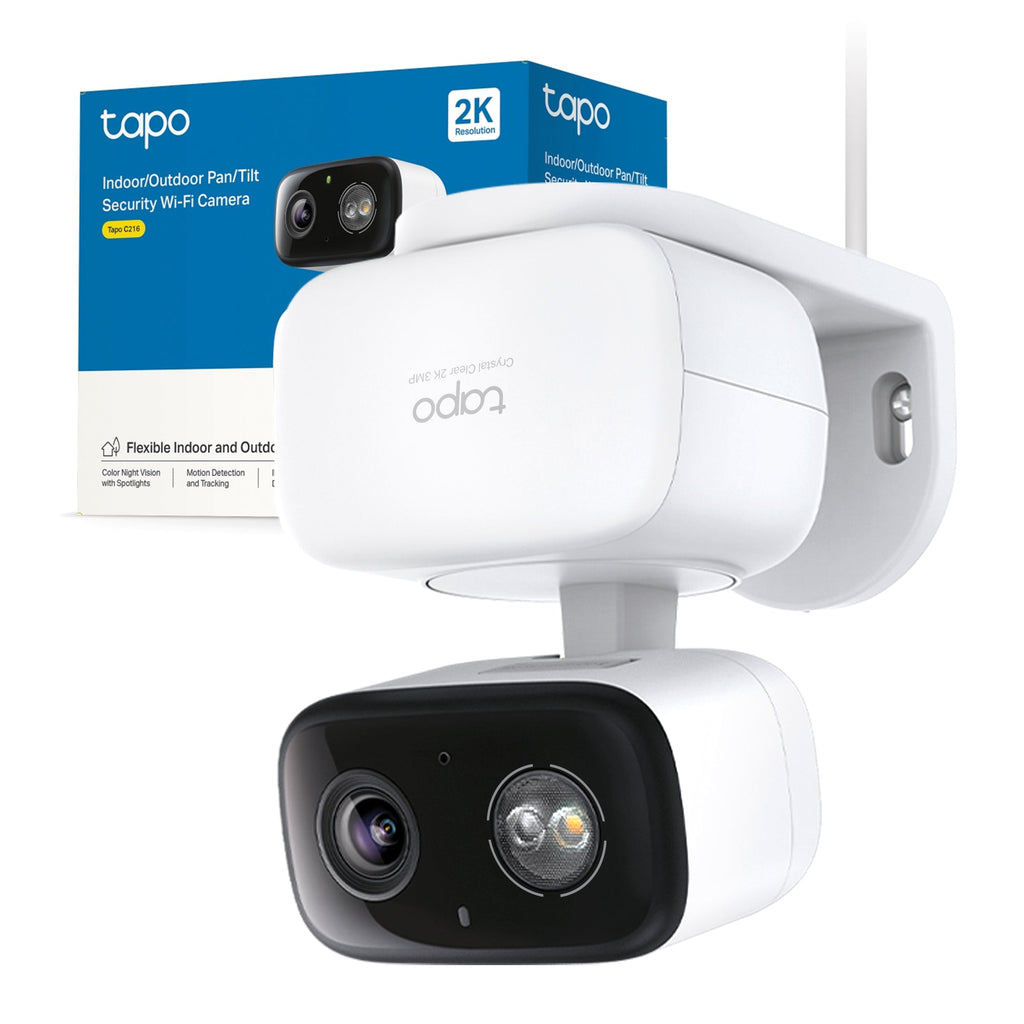 Tapo C216 Telecamera Wi-Fi Esterno/Interno 2K 3MP, 360° Visuale, Visione Notturna a Colori, ⚠️Non a batteria TP-Link Showroom viveresmart.store & augmentedrealityoffers.com - P. IVA 02867250694 - DI PENTA ALESSIO - VIALE NETTUNO 167, 66023, FRANCAVILLA AL MARE (CH) - REA CH-438573
