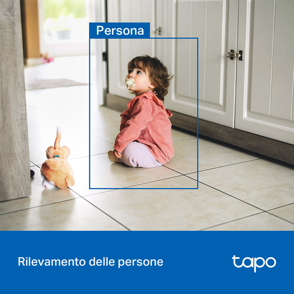 Tapo C236 Telecamera Wi-Fi Esterno/Interno 3K 5MP, Pan/Tilt, Visione Notturna a Colori, Notifiche AI, IP65 TP-Link Showroom viveresmart.store & augmentedrealityoffers.com - P. IVA 02867250694 - DI PENTA ALESSIO - VIALE NETTUNO 167, 66023, FRANCAVILLA AL MARE (CH) - REA CH-438573