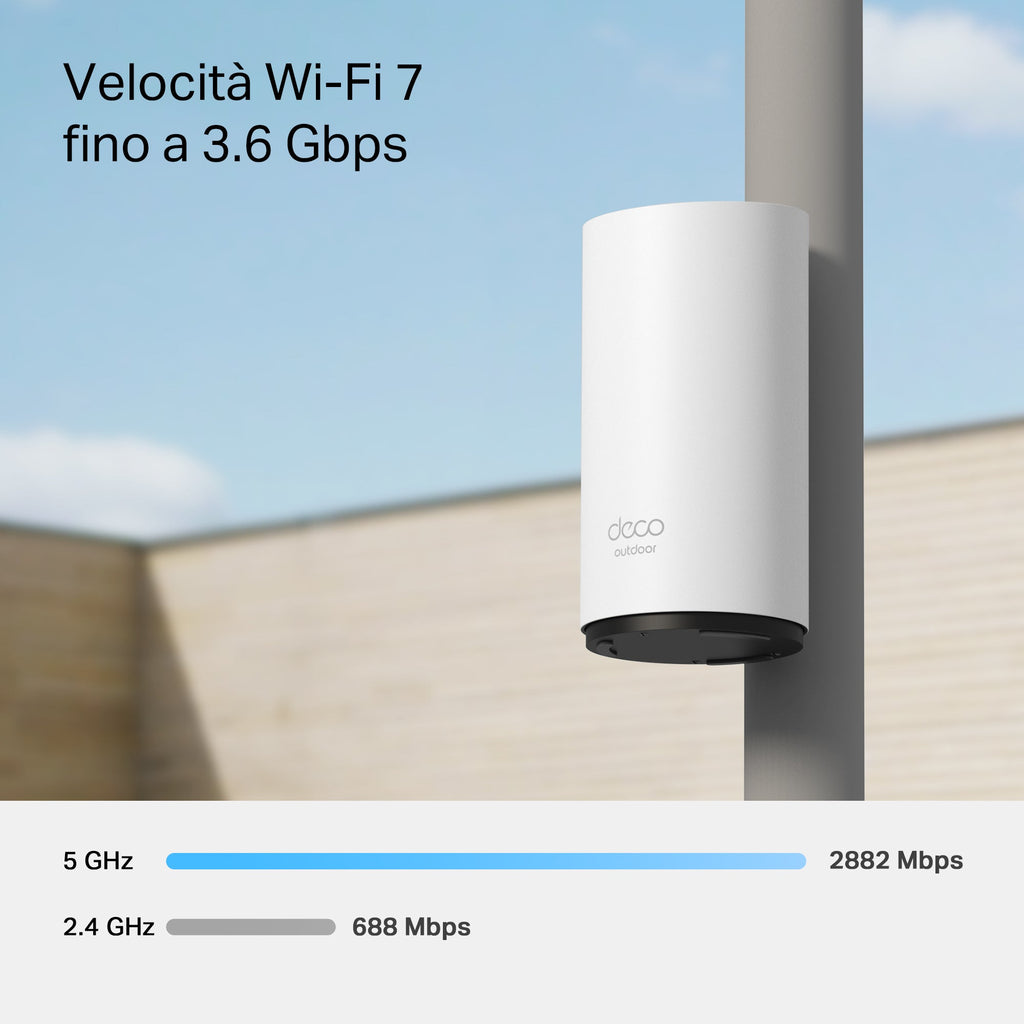 Deco BE25-Outdoor Sistema Mesh Wi-Fi 7 BE3600Mbps TP-Link Showroom