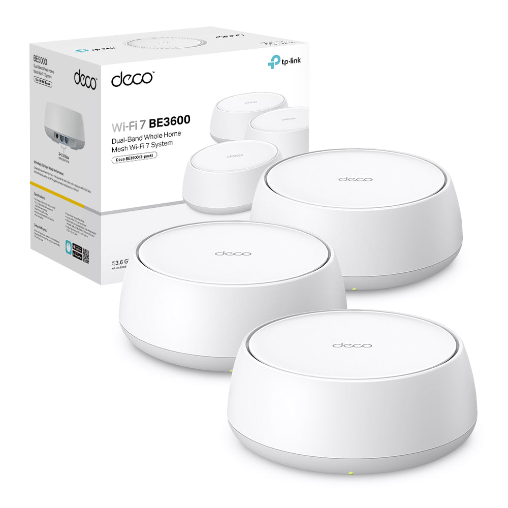 Deco BE3600 Sistema Mesh Wi-Fi 7 BE3600Mbps, 3pz