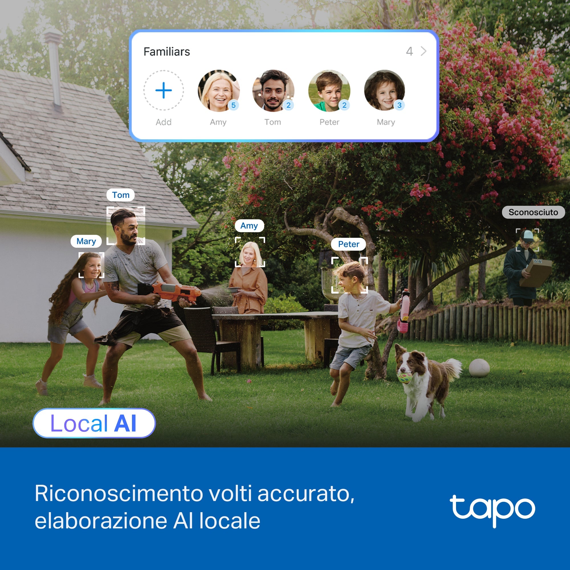 Tapo C560WS Telecamera Wi-Fi Esterno 4K 8MP, 360° Visuale, Visione Notturna a Colori Starlight, Wi-Fi/Ethernet, ⚠️Non a batteria TP-Link Showroom viveresmart.store & augmentedrealityoffers.com - P. IVA 02867250694 - DI PENTA ALESSIO - VIALE NETTUNO 167, 66023, FRANCAVILLA AL MARE (CH) - REA CH-438573