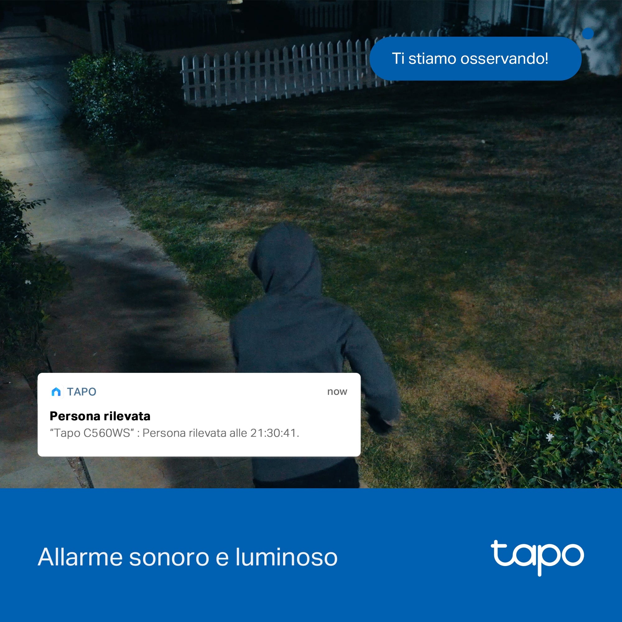 Tapo C560WS Telecamera Wi-Fi Esterno 4K 8MP, 360° Visuale, Visione Notturna a Colori Starlight, Wi-Fi/Ethernet, ⚠️Non a batteria TP-Link Showroom viveresmart.store & augmentedrealityoffers.com - P. IVA 02867250694 - DI PENTA ALESSIO - VIALE NETTUNO 167, 66023, FRANCAVILLA AL MARE (CH) - REA CH-438573