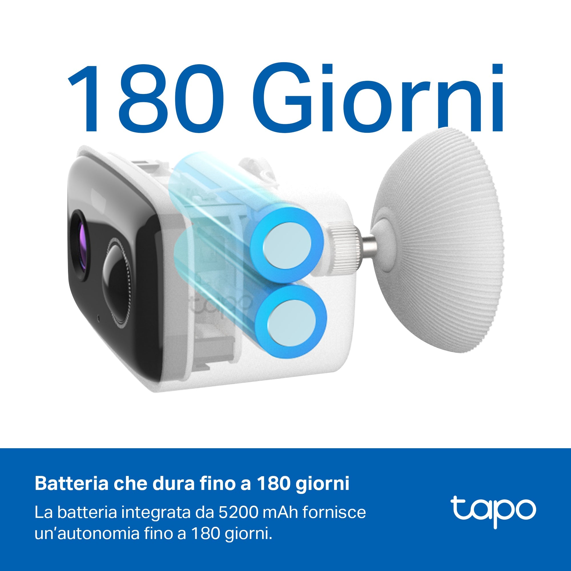 Tapo C400 1080P FHD Telecamera Wi-Fi Esterno a Batteria 5200 mAh, Visione Notturna a Colori TP-Link Showroom viveresmart.store & augmentedrealityoffers.com - P. IVA 02867250694 - DI PENTA ALESSIO - VIALE NETTUNO 167, 66023, FRANCAVILLA AL MARE (CH) - REA CH-438573