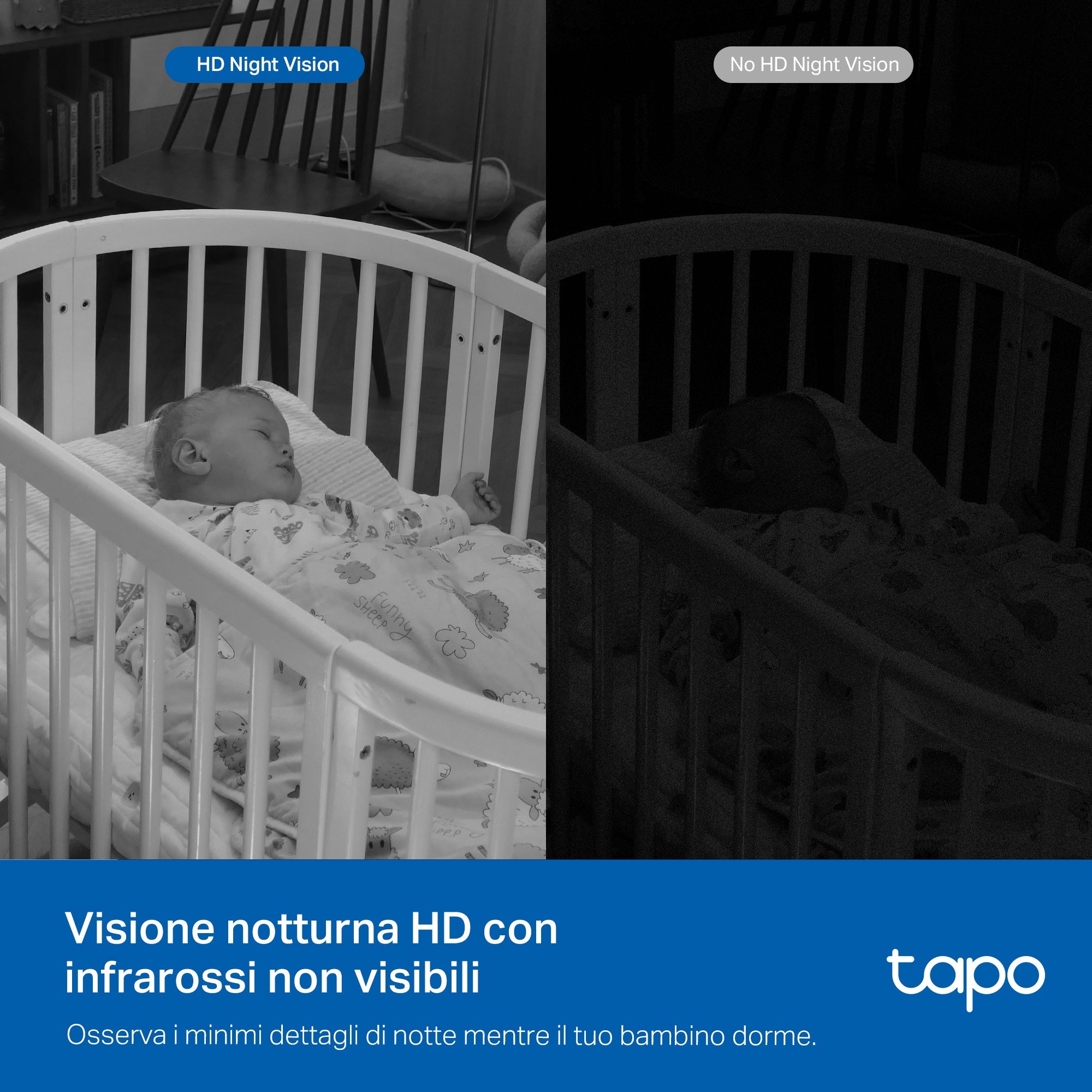 Tapo C840 Baby Monitor, Telecamera Wi-Fi Interno 4MP+2MP Doppia Lente, Visione Notturna e Allarme Urlo TP-Link Showroom viveresmart.store & augmentedrealityoffers.com - P. IVA 02867250694 - DI PENTA ALESSIO - VIALE NETTUNO 167, 66023, FRANCAVILLA AL MARE (CH) - REA CH-438573