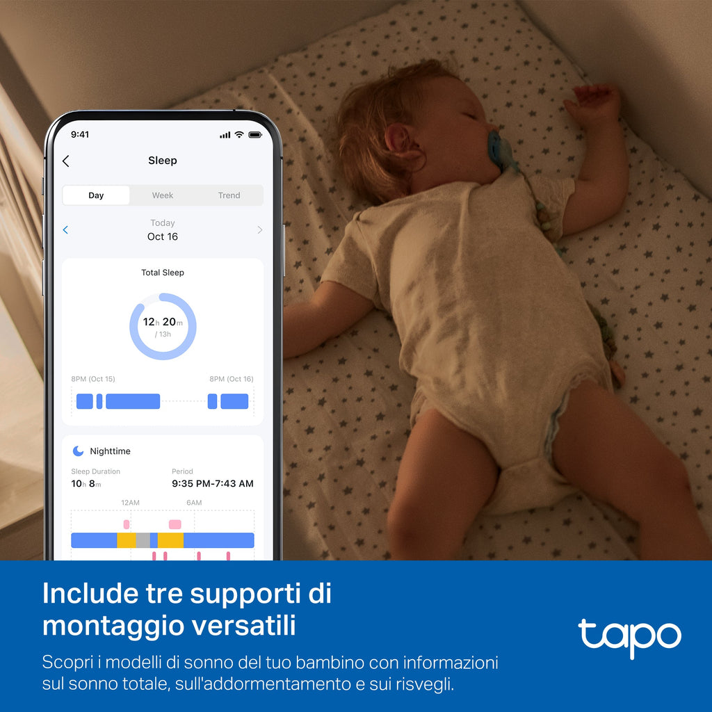 Tapo C840 Baby Monitor, Telecamera Wi-Fi Interno 4MP+2MP Doppia Lente, Visione Notturna e Allarme Urlo TP-Link Showroom viveresmart.store & augmentedrealityoffers.com - P. IVA 02867250694 - DI PENTA ALESSIO - VIALE NETTUNO 167, 66023, FRANCAVILLA AL MARE (CH) - REA CH-438573