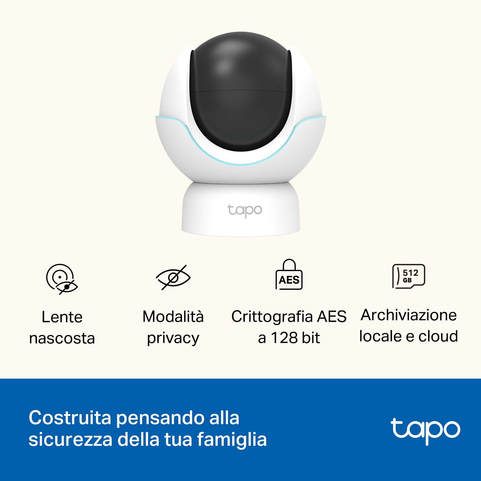 Tapo C840 Baby Monitor, Telecamera Wi-Fi Interno 4MP+2MP Doppia Lente, Visione Notturna e Allarme Urlo TP-Link Showroom viveresmart.store & augmentedrealityoffers.com - P. IVA 02867250694 - DI PENTA ALESSIO - VIALE NETTUNO 167, 66023, FRANCAVILLA AL MARE (CH) - REA CH-438573