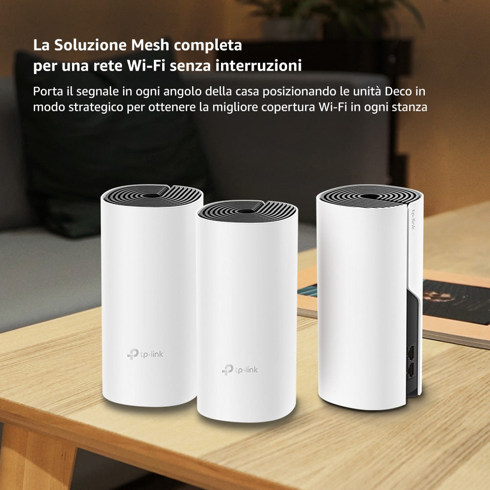 Deco M4 Sistema Mesh Wi-Fi AC1200Mbps, 3pz