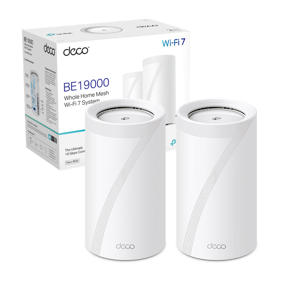 Deco BE85 Sistema Mesh Wi-Fi 7 BE19000Mbps, 2pz