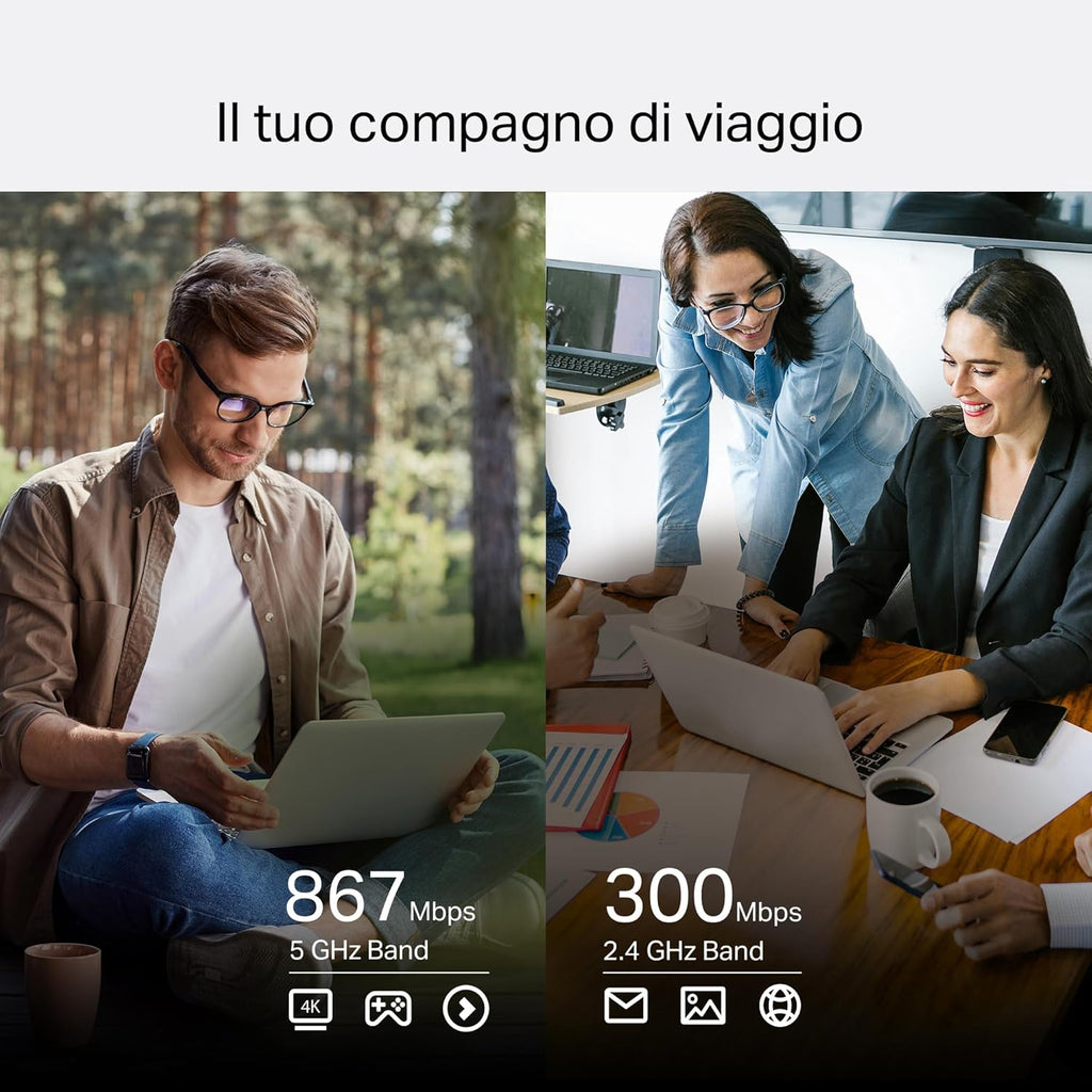 M7750 Saponetta Wi-Fi con SIM 4G+ LTE CAT12 AC1200Mbps