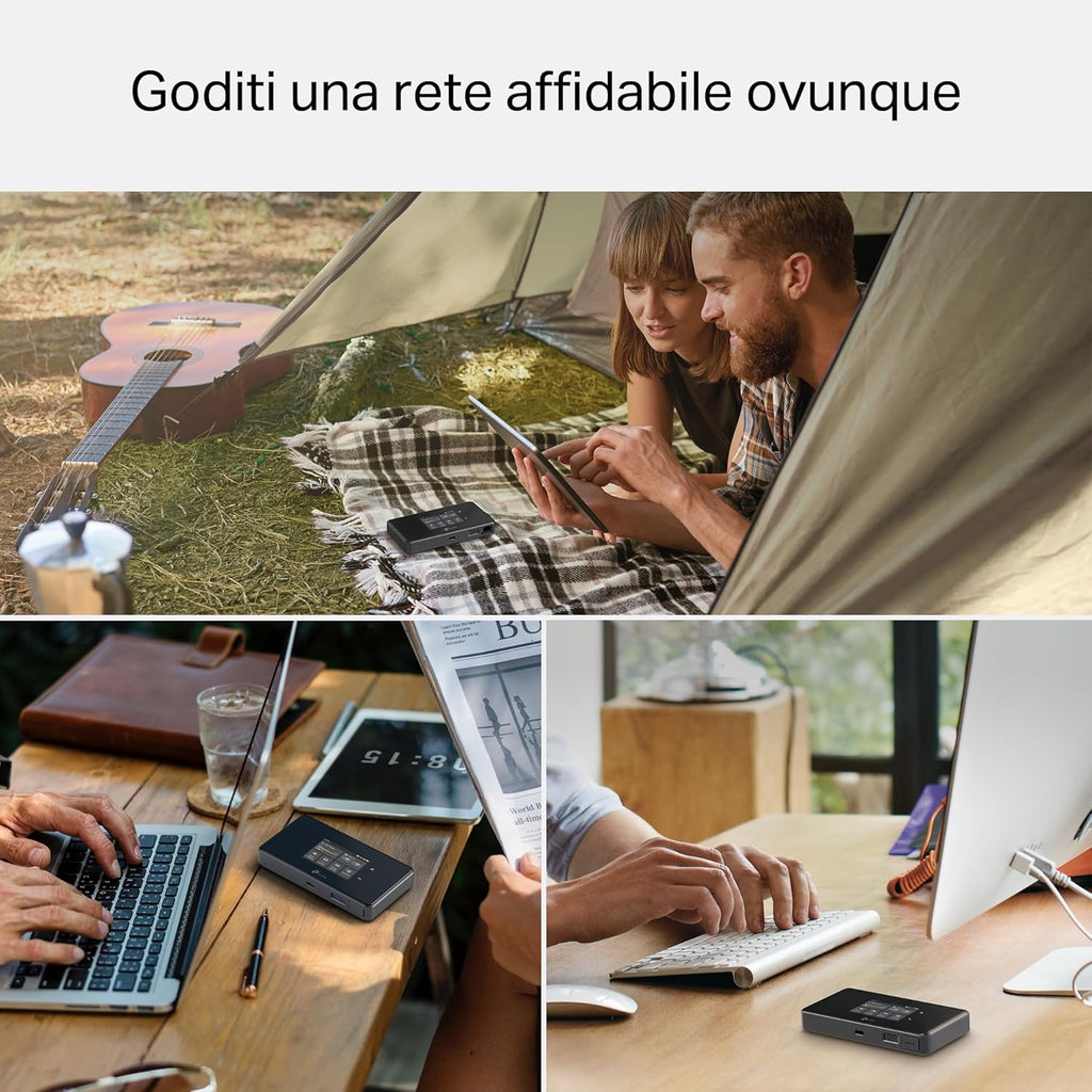 M8550 Saponetta WiFi 5G, WiFi 6E AXE3600Mbps, Batteria da 4700mAh, Porta Gigabit, Touchscreen TP-Link Showroom viveresmart.store & augmentedrealityoffers.com - P. IVA 02867250694 - DI PENTA ALESSIO - VIALE NETTUNO 167, 66023, FRANCAVILLA AL MARE (CH) - REA CH-438573