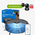 Tapo RV30 Max Robot Aspirapolvere, Doppia Navigazione LiDAR+IMU, ⚠️Offerta Prime Una Videocamera In Omaggio