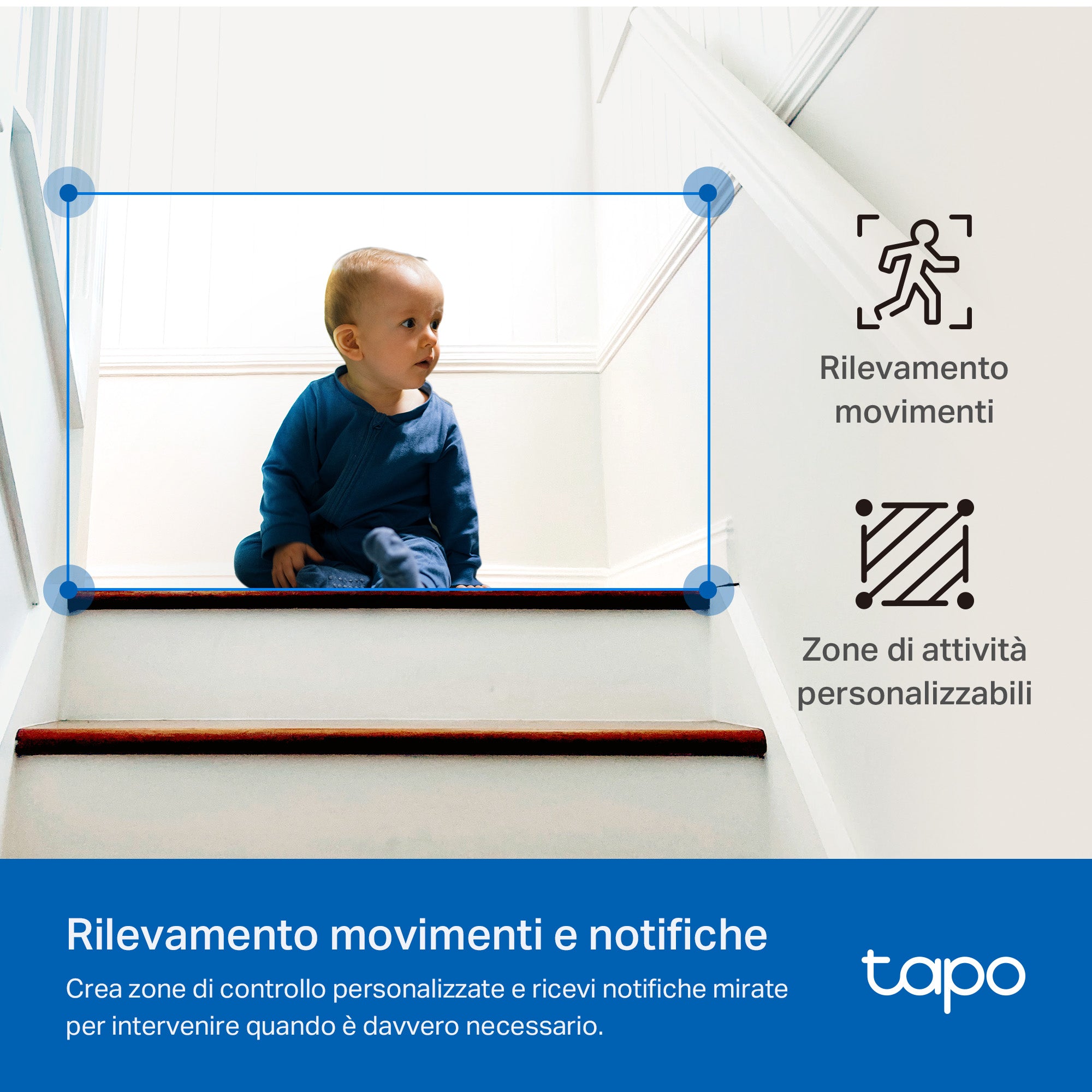 Tapo C222 Telecamera Wi-Fi Interno 2K 4MP, 360° Visuale, Porta Ethernet TP-Link Showroom viveresmart.store & augmentedrealityoffers.com - P. IVA 02867250694 - DI PENTA ALESSIO - VIALE NETTUNO 167, 66023, FRANCAVILLA AL MARE (CH) - REA CH-438573