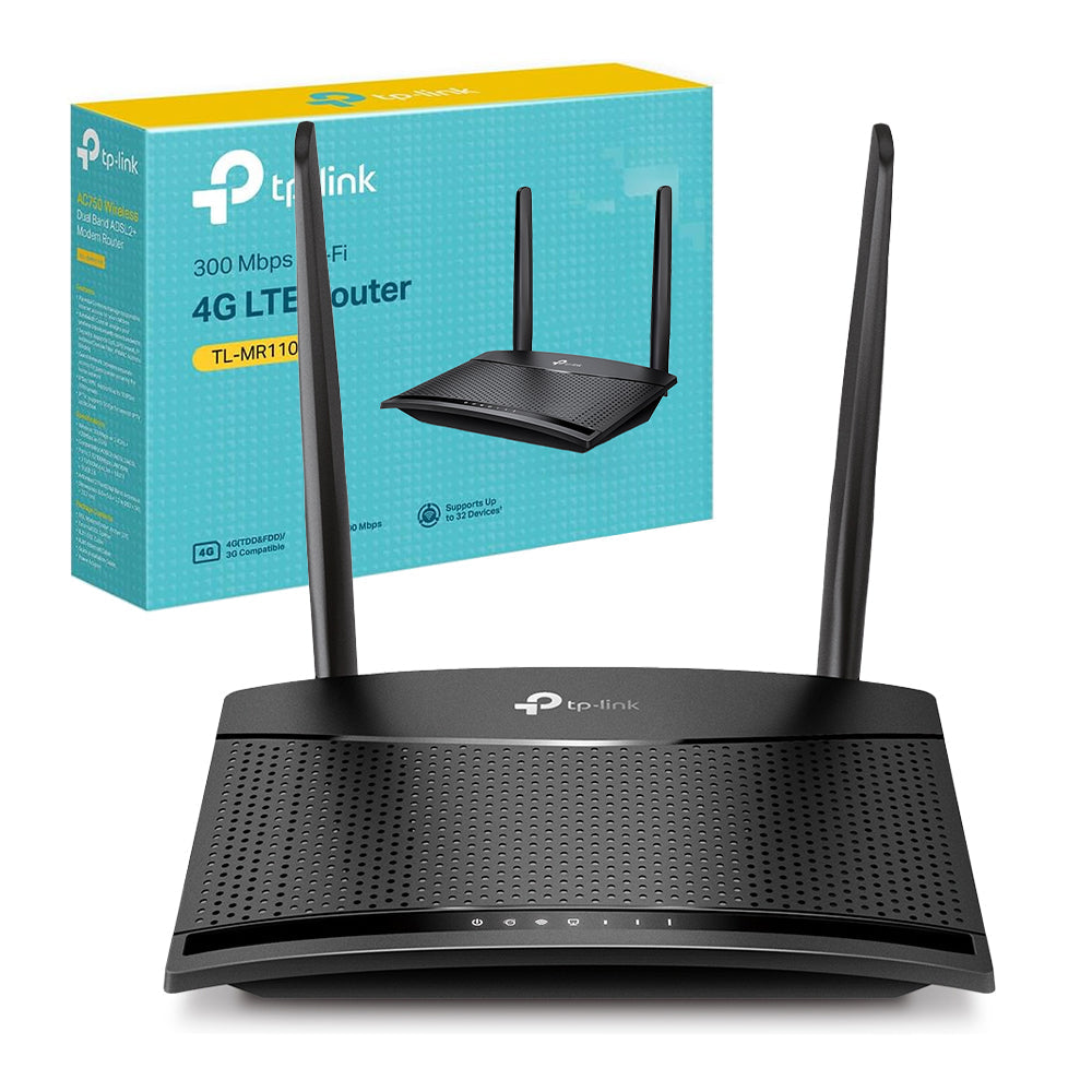 TL-MR110 Router WiFi con SIM 4G LTE CAT4 N300Mbps TP-Link Showroom viveresmart.store & augmentedrealityoffers.com - P. IVA 02867250694 - DI PENTA ALESSIO - VIALE NETTUNO 167, 66023, FRANCAVILLA AL MARE (CH) - REA CH-438573