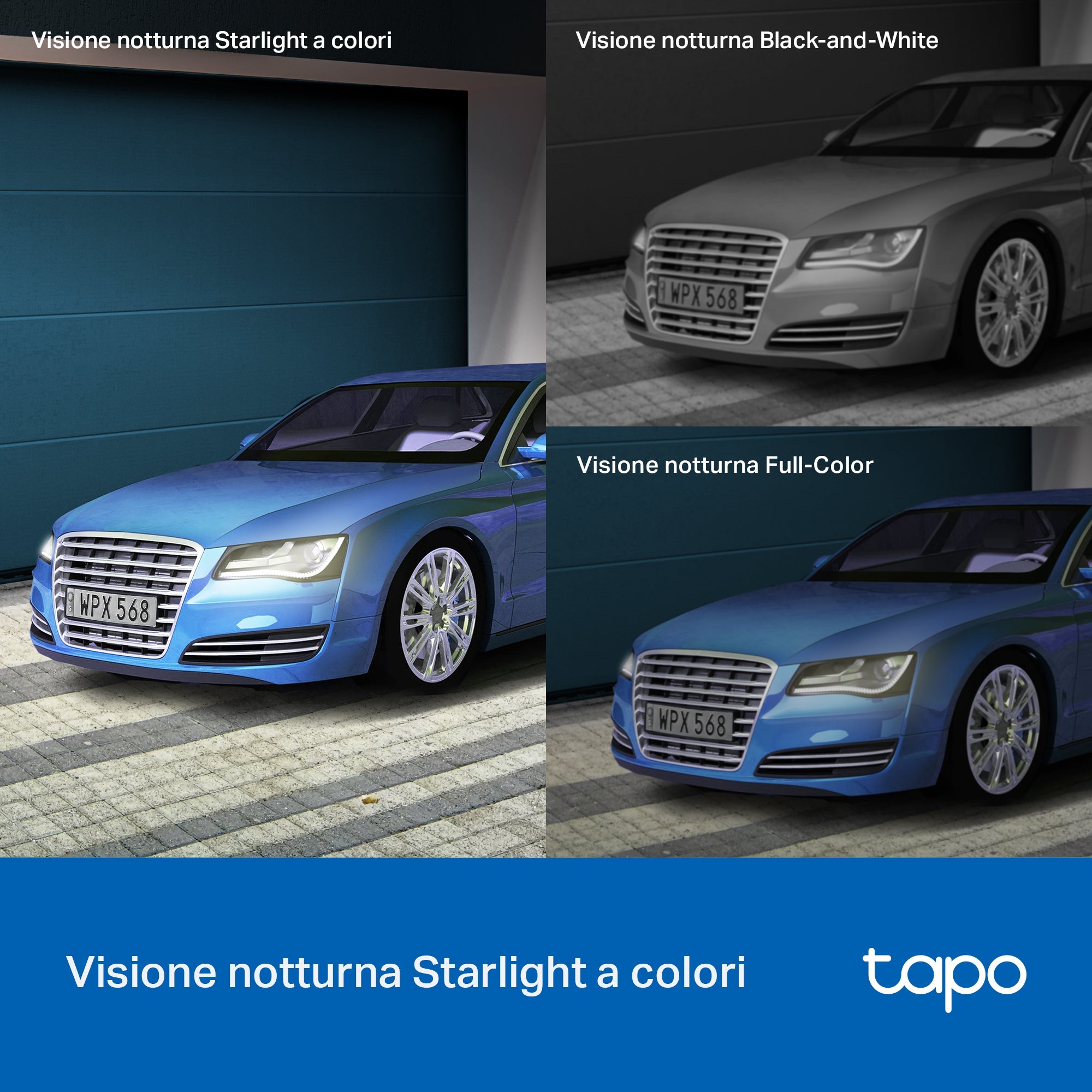 Tapo C520WS Telecamera Wi-Fi Esterno 2K 4MP, 360° Visuale, Visione Notturna a Colori Starlight, Wi-Fi/Ethernet, ⚠️Non a batteria TP-Link Showroom viveresmart.store & augmentedrealityoffers.com - P. IVA 02867250694 - DI PENTA ALESSIO - VIALE NETTUNO 167, 66023, FRANCAVILLA AL MARE (CH) - REA CH-438573