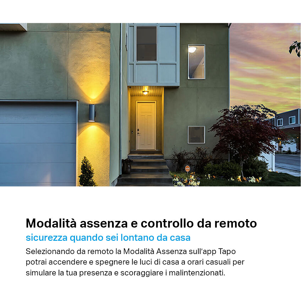 Tapo L510E Lampadina LED Smart Wi-Fi Dimmerabile 2700K E27, Controllo Vocale con Alexa, 2pz