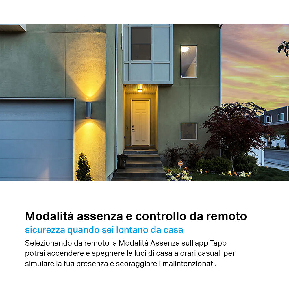 Tapo L530E Lampadina LED Smart Wi-Fi Multicolore E27, Controllo Vocale con Alexa, 2pz TP-Link Showroom viveresmart.store & augmentedrealityoffers.com - P. IVA 02867250694 - DI PENTA ALESSIO - VIALE NETTUNO 167, 66023, FRANCAVILLA AL MARE (CH) - REA CH-438573