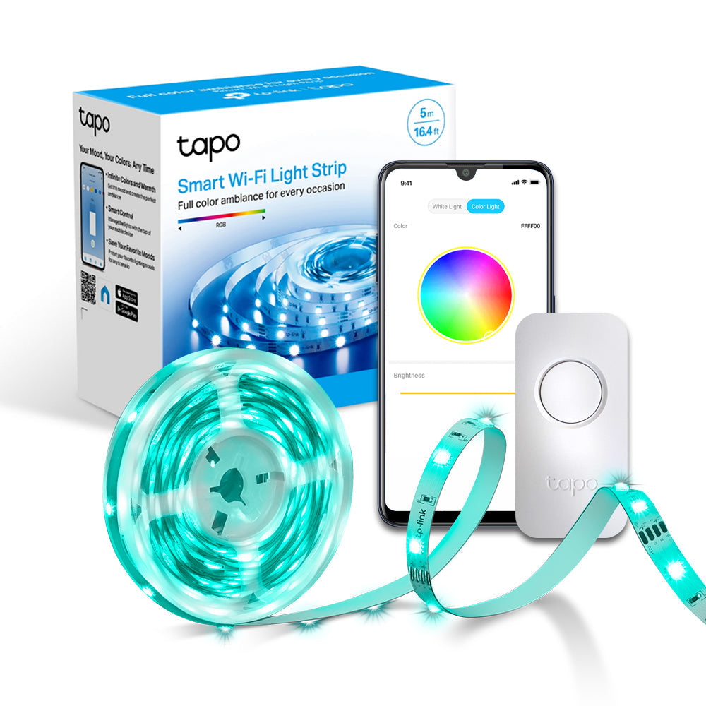 Tapo L900-5 Striscia LED Smart Wi-Fi Multicolore 5m, Controllo Vocale con Alexa TP-Link Showroom viveresmart.store & augmentedrealityoffers.com - P. IVA 02867250694 - DI PENTA ALESSIO - VIALE NETTUNO 167, 66023, FRANCAVILLA AL MARE (CH) - REA CH-438573