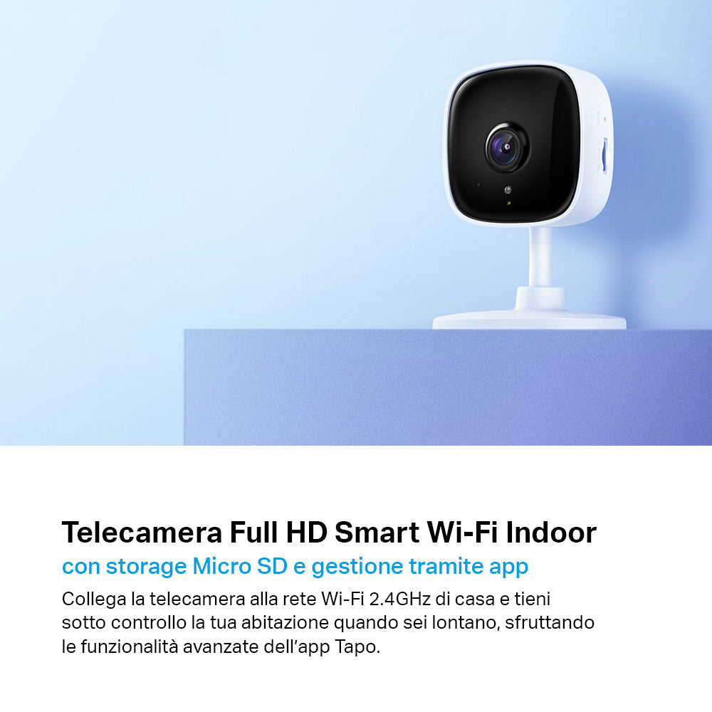 Tapo C100 Telecamera Wi-Fi Interno 1080P FHD