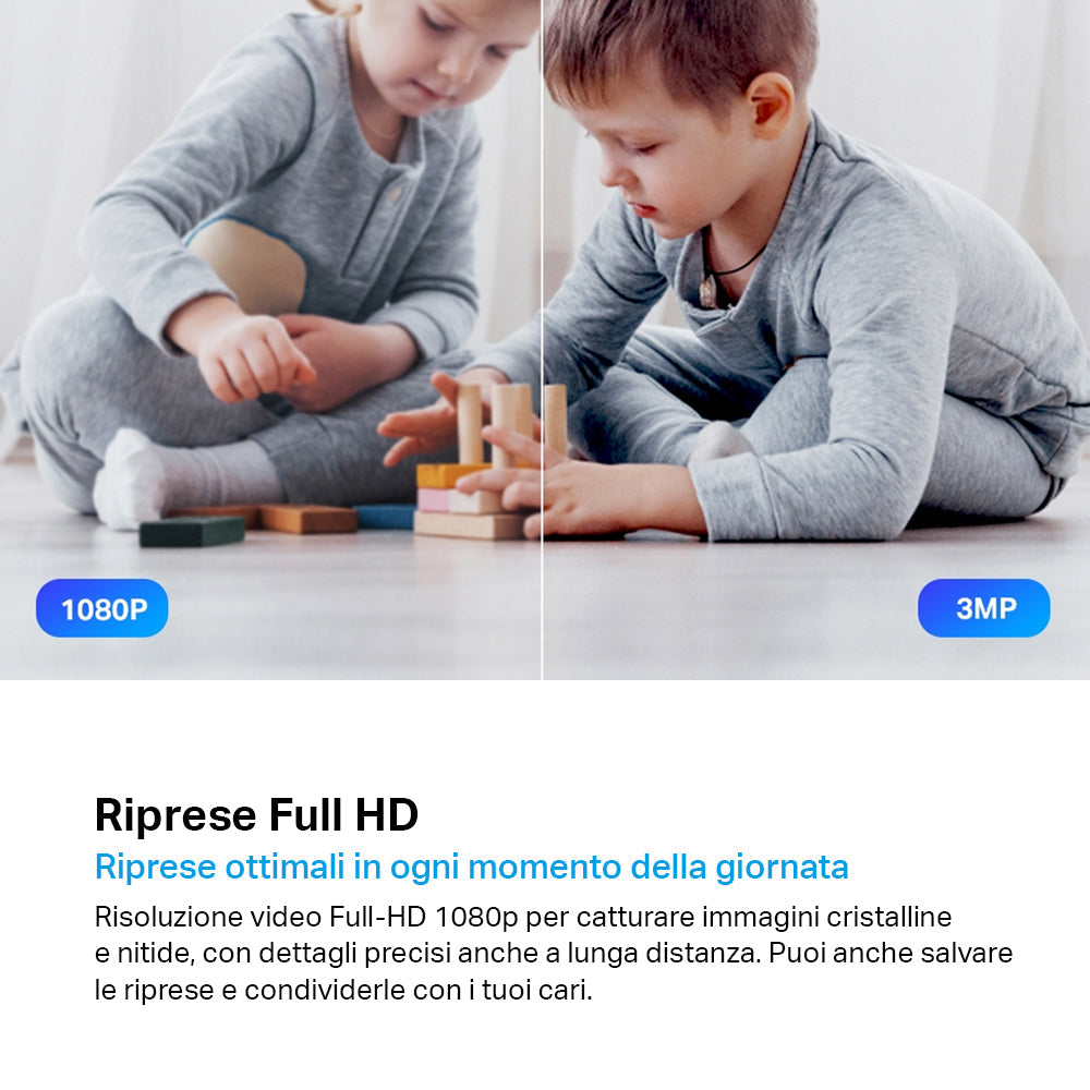 Tapo C210 Telecamera Wi-Fi Interno 2K 3MP, 360° Visuale, 2pz TP-Link Showroom viveresmart.store & augmentedrealityoffers.com - P. IVA 02867250694 - DI PENTA ALESSIO - VIALE NETTUNO 167, 66023, FRANCAVILLA AL MARE (CH) - REA CH-438573