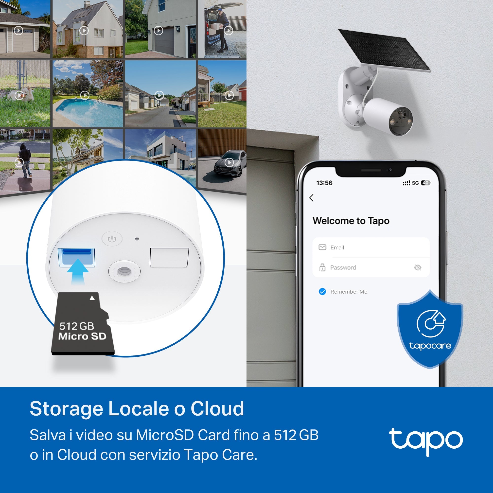 Tapo C410 Telecamera Wi-Fi Esterno a Batteria 2K 3MP, Visione Notturna a Colori, 2pz