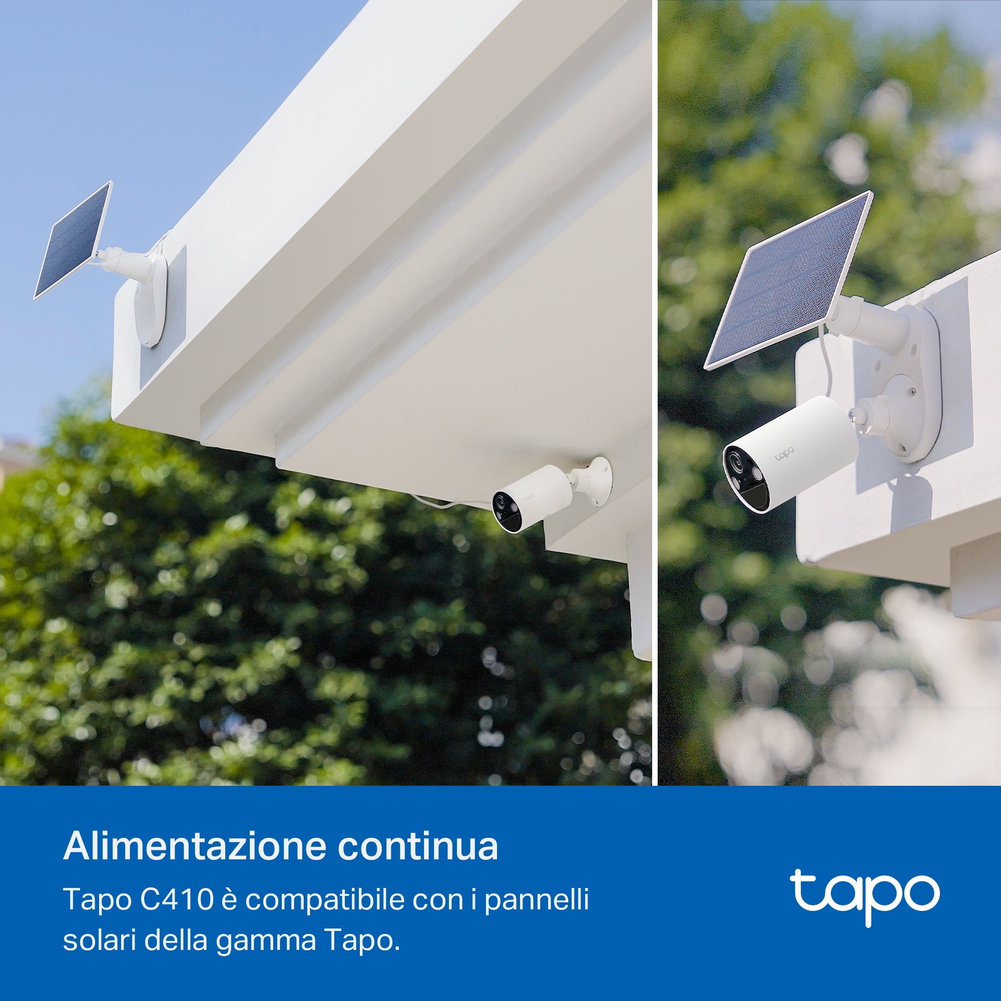 Tapo C410 Telecamera Wi-Fi Esterno a Batteria 2K 3MP, Visione Notturna a Colori