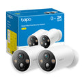 Tapo C425 Telecamera Wi-Fi Esterno a Batteria 2K 4MP, Visione Notturna a Colori, Base Magnetica, 2pz