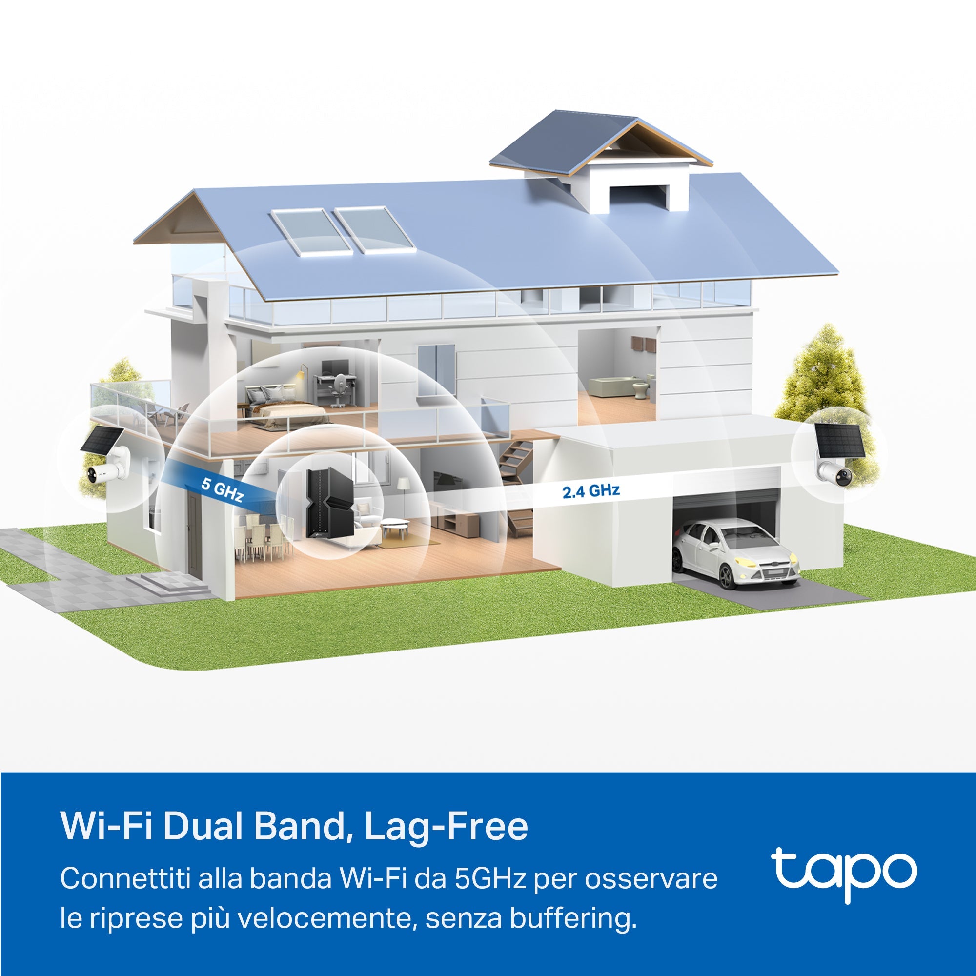 Tapo C460 Telecamera Wi-Fi Esterno a Batteria 4K 8MP, Visione Notturna a Colori Starlight, Base Magnetica TP-Link Showroom viveresmart.store & augmentedrealityoffers.com - P. IVA 02867250694 - DI PENTA ALESSIO - VIALE NETTUNO 167, 66023, FRANCAVILLA AL MARE (CH) - REA CH-438573