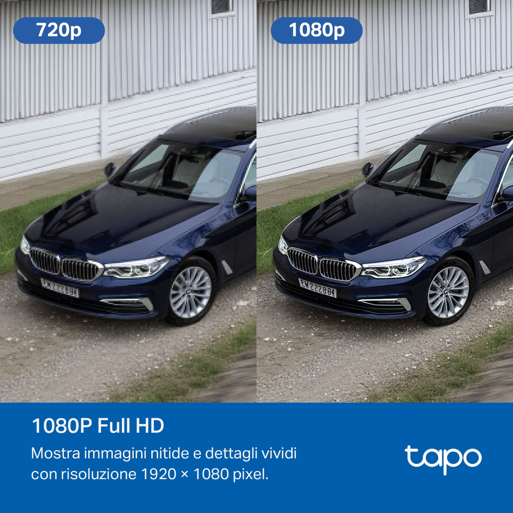 Tapo C501GW Telecamera 4G LTE da Esterno con Slot SIM 1080P, 360° Visuale, Alimentato da DC o PoE, ⚠️Non a batteria