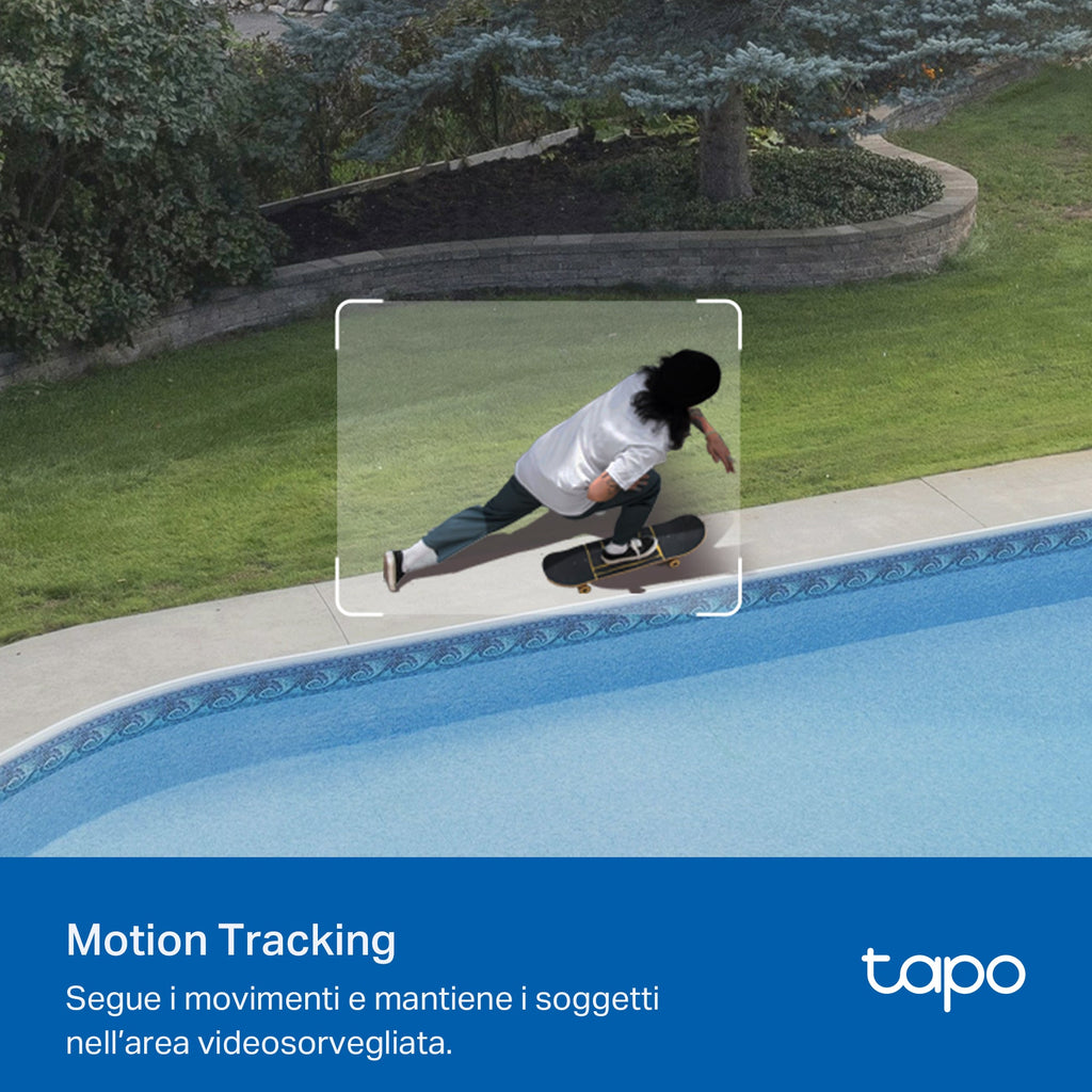 Tapo C530WS Telecamera Wi-Fi Esterno, 3K 5MP, 360° Visuale, Visione Notturna a Colori Starlight, Wi-Fi/Ethernet, ⚠️Non a batteria TP-Link Showroom viveresmart.store & augmentedrealityoffers.com - P. IVA 02867250694 - DI PENTA ALESSIO - VIALE NETTUNO 167, 66023, FRANCAVILLA AL MARE (CH) - REA CH-438573