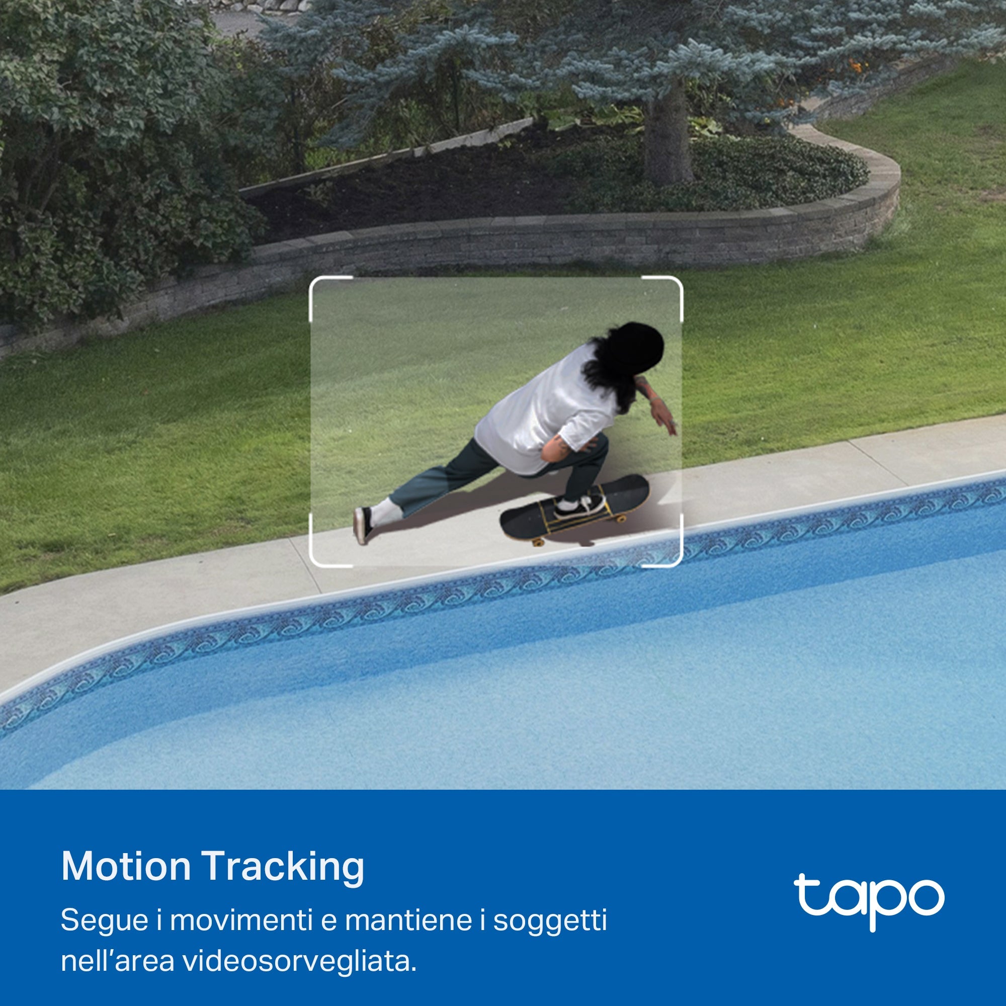 Tapo C530WS Telecamera Wi-Fi Esterno, 3K 5MP, 360° Visuale, Visione Notturna a Colori Starlight, Wi-Fi/Ethernet, 2pz, ⚠️Non a batteria
