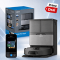 Tapo RV50 Pro Omni Robot Aspirapolvere Lavapavimenti 15000Pa con Base All-in-One