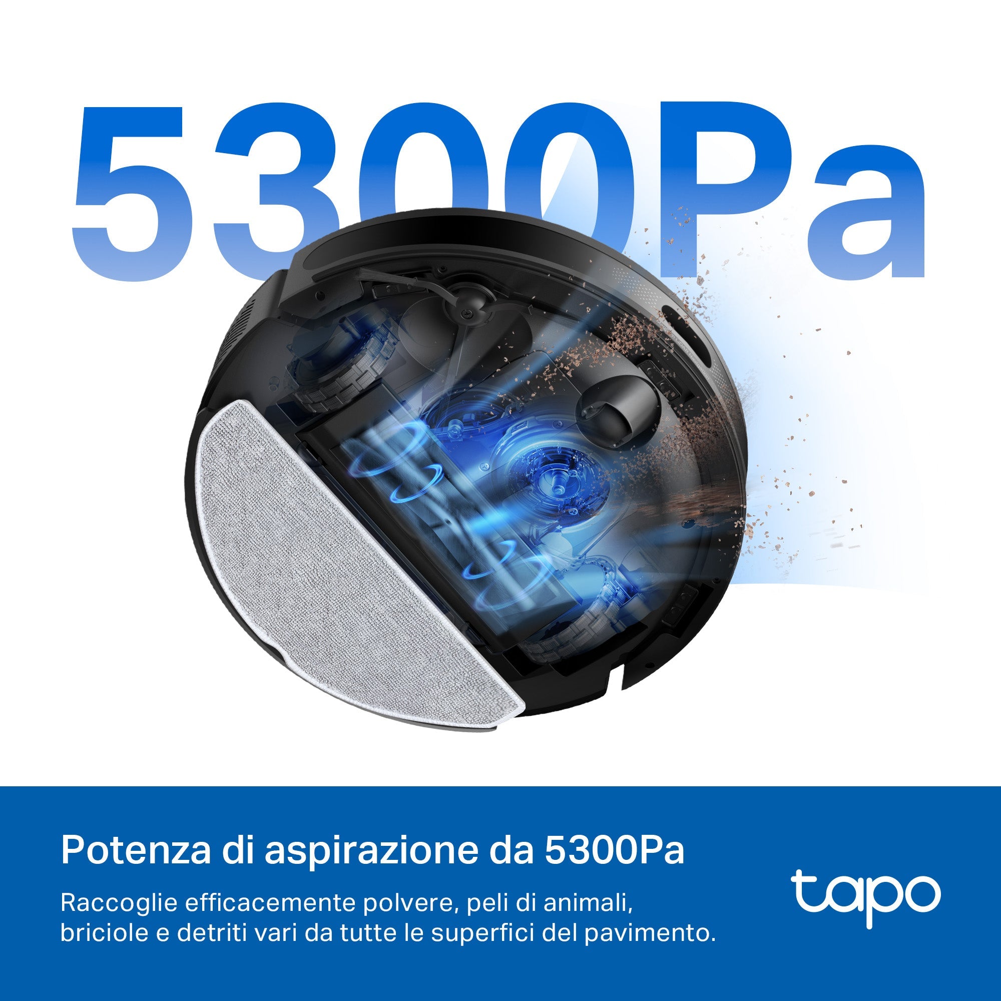 Tapo RV20 Max Robot Aspirapolvere, Navigazione LiDAR MagSlim, ⚠️Offerta Prime Una Videocamera In Omaggio