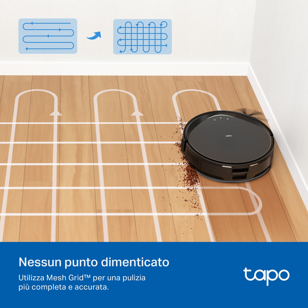 Tapo RV20 Max Robot Aspirapolvere, Navigazione LiDAR MagSlim, ⚠️Offerta Prime Una Videocamera In Omaggio
