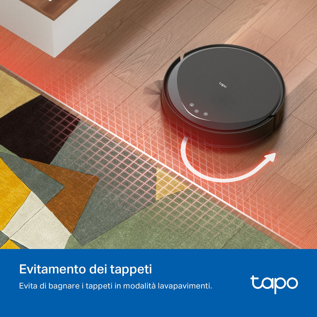 Tapo RV20 Max Robot Aspirapolvere, Navigazione LiDAR MagSlim, ⚠️Offerta Prime Una Videocamera In Omaggio