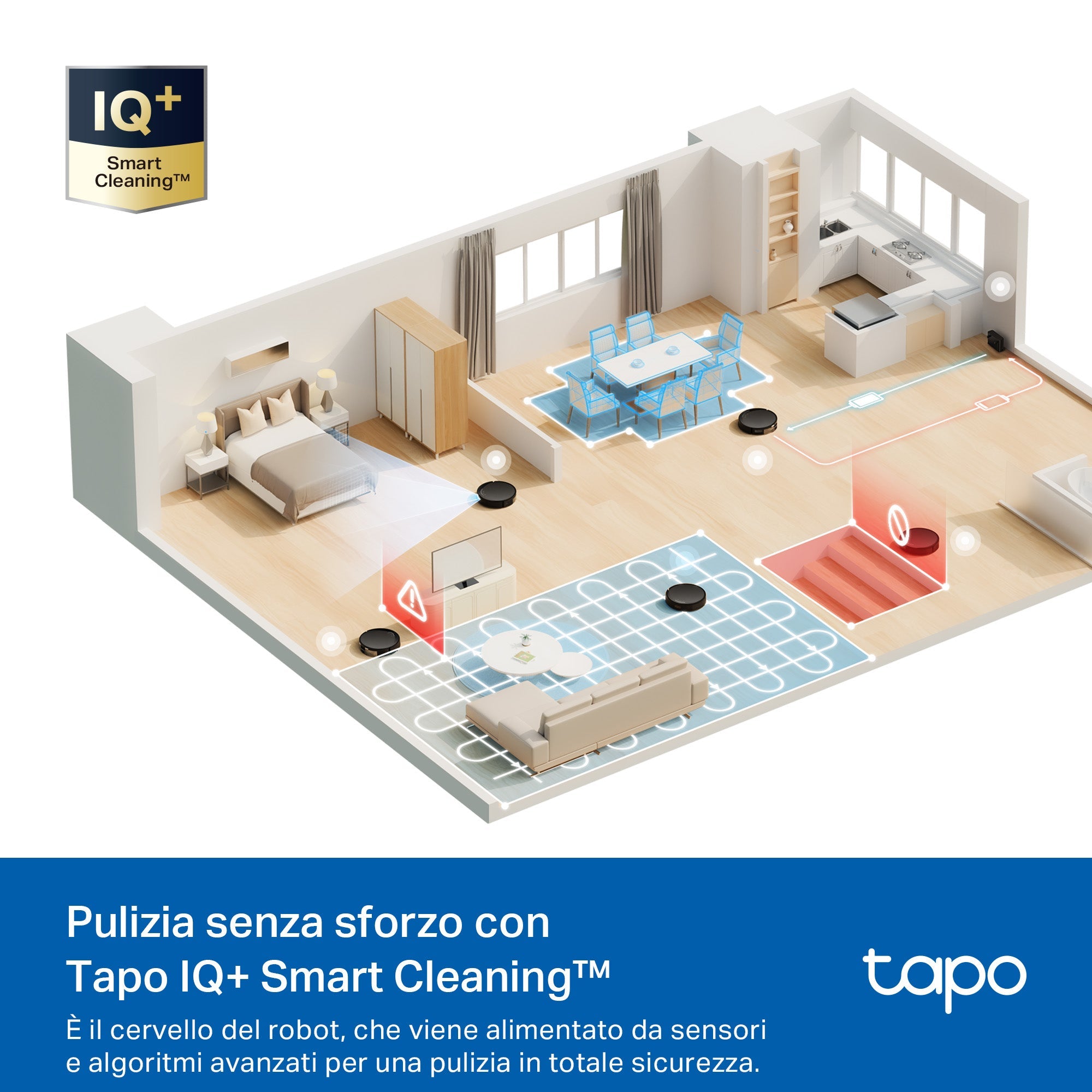 Tapo RV20 Max Robot Aspirapolvere, Navigazione LiDAR MagSlim, ⚠️Offerta Prime Una Videocamera In Omaggio