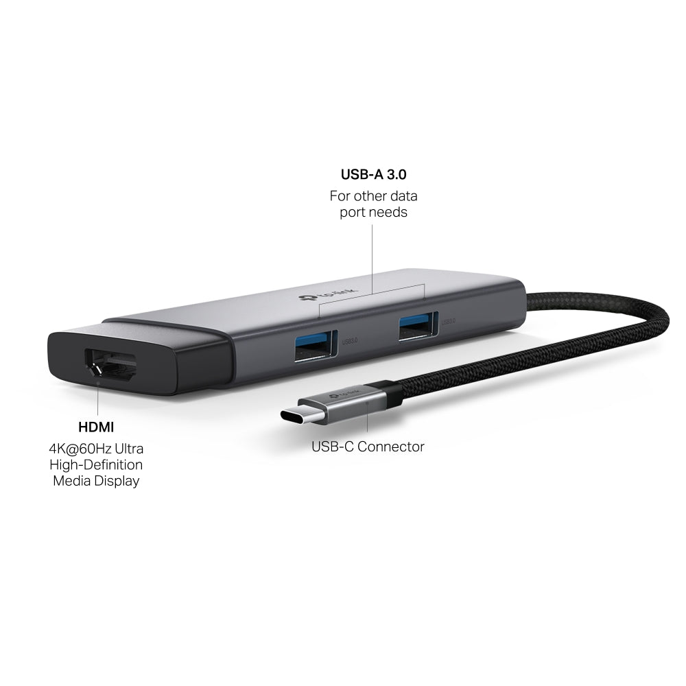 UH5020C Hub USB-C 5 in 1, HDMI 4K@60Hz TP-Link Showroom viveresmart.store & augmentedrealityoffers.com - P. IVA 02867250694 - DI PENTA ALESSIO - VIALE NETTUNO 167, 66023, FRANCAVILLA AL MARE (CH) - REA CH-438573