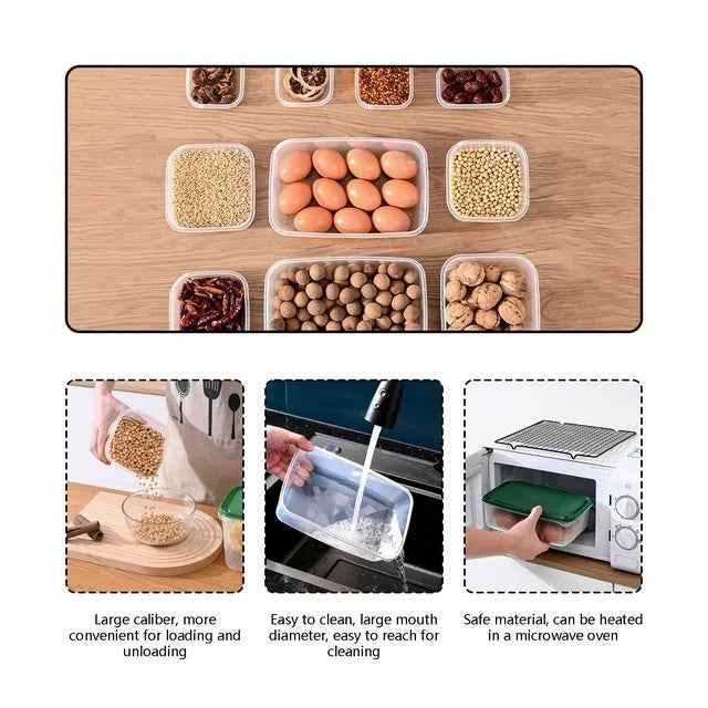 Set da 17 pezzi contenitori ermetici - MercatoneSmart.it