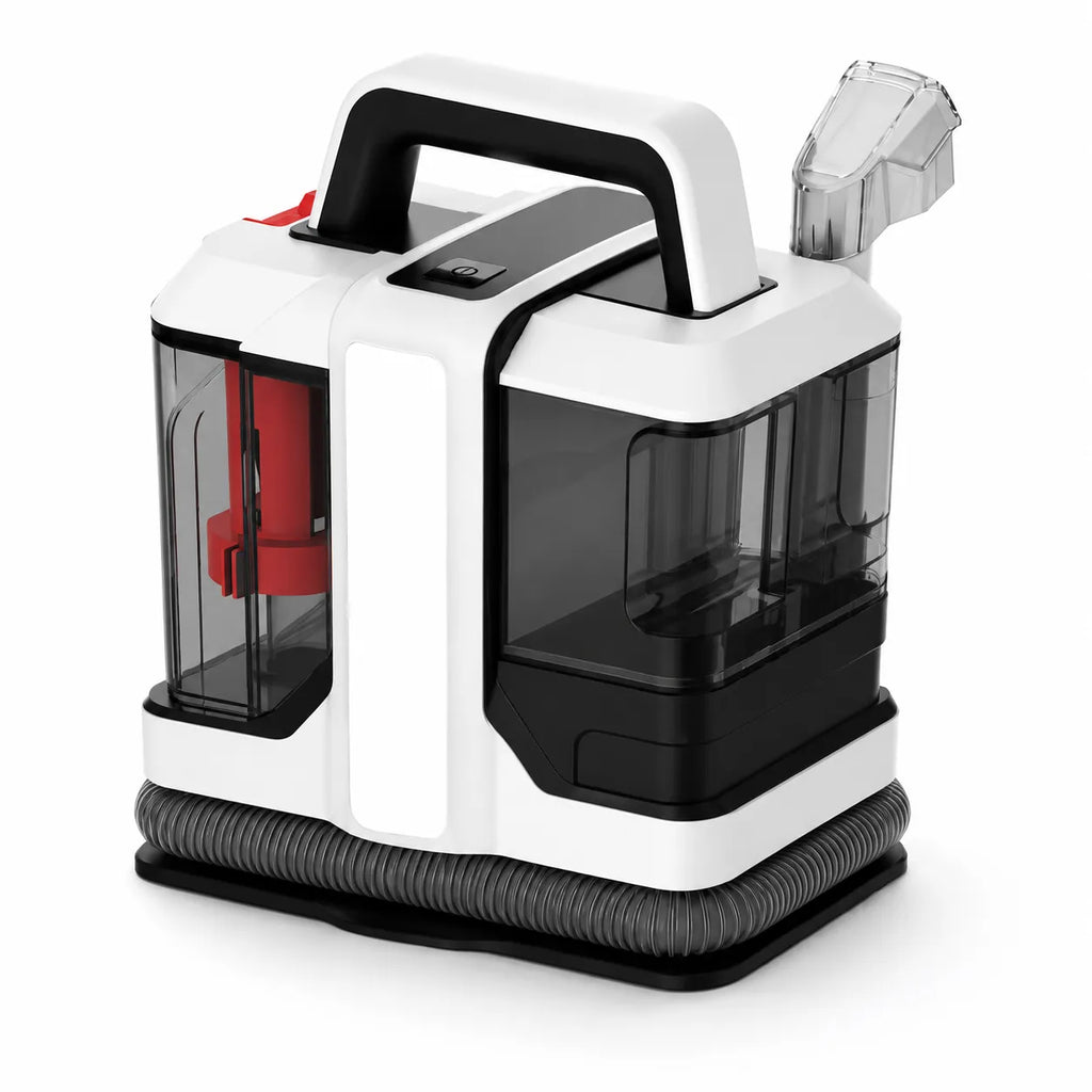 Lavatappezzeria Portatile Professionale 750W con Aspirazione 15KPa, Sistema Spray Integrato e Doppio Serbatoio