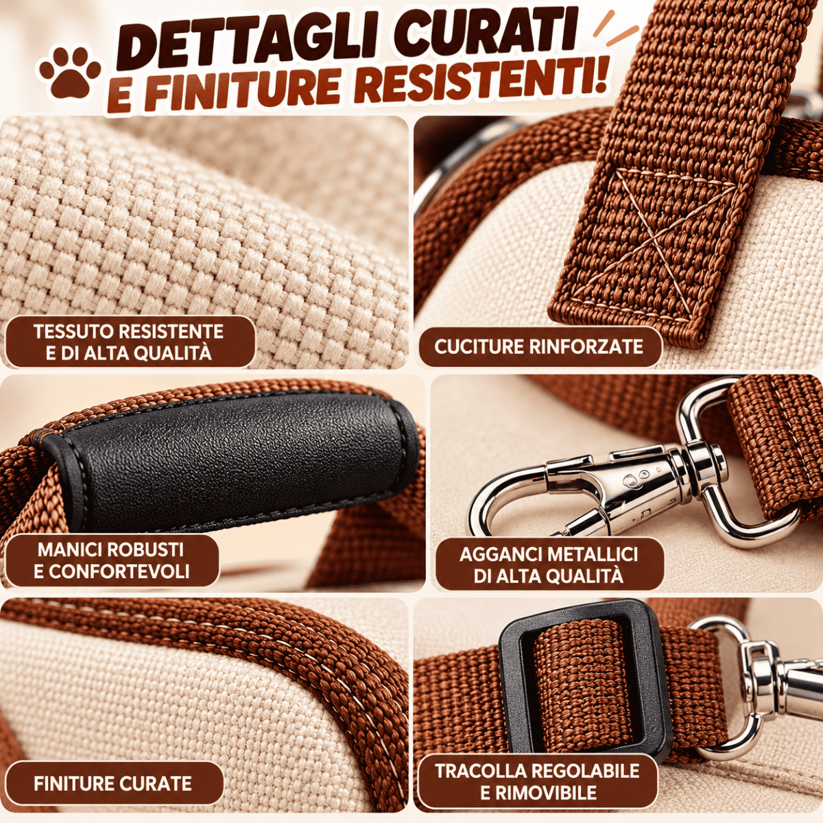 Borsa Trasportino Morbida