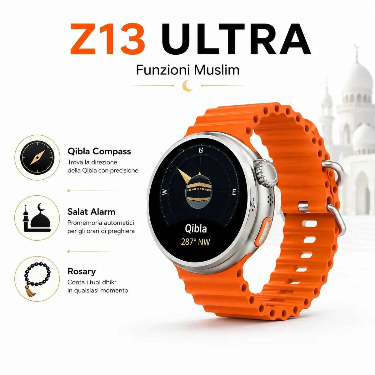 Smartwatch Z13 Ultra - MercatoneSmart.it
