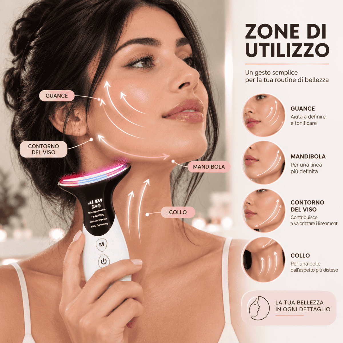 Massaggiatore Viso e Collo