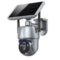 Camera con pannello solare wifi p2p 355° 12a 3,6mm audio bidirezionale q-sx01
