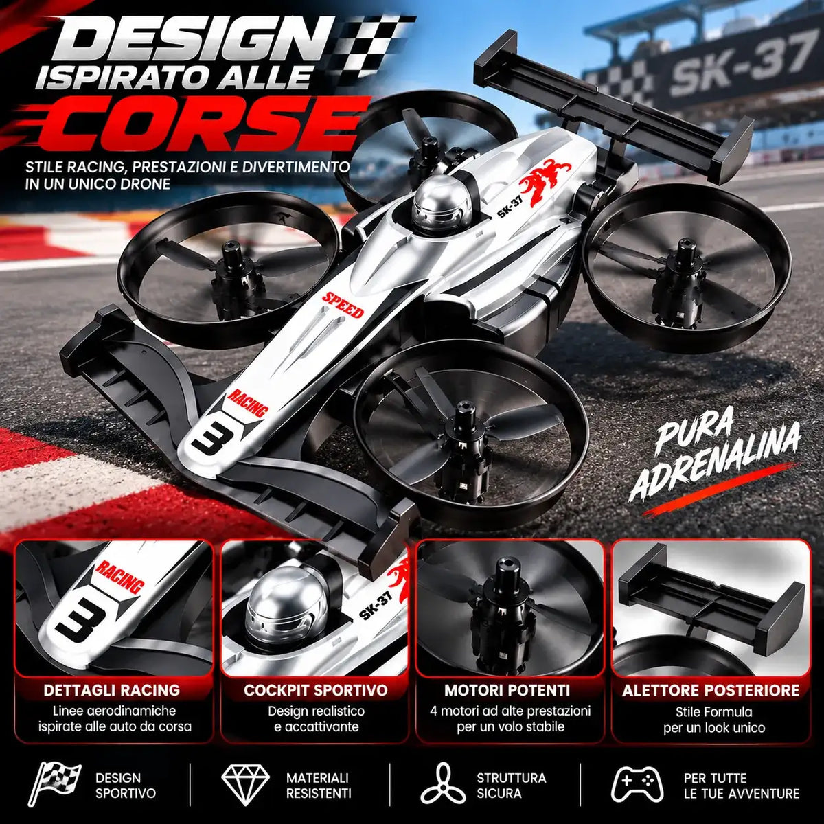 Macchina Drone SK-37