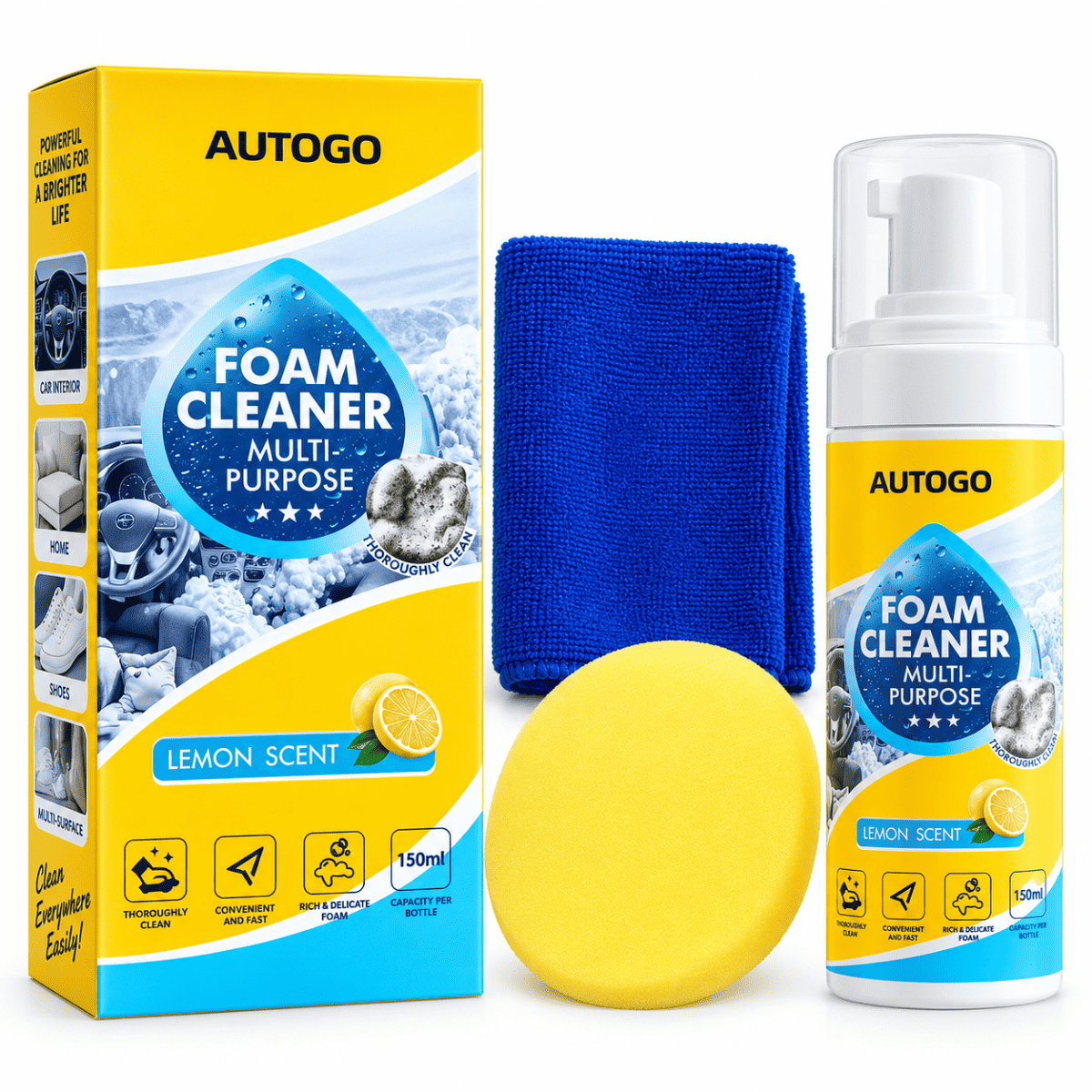 Kit AUTOGO Foam Cleaner