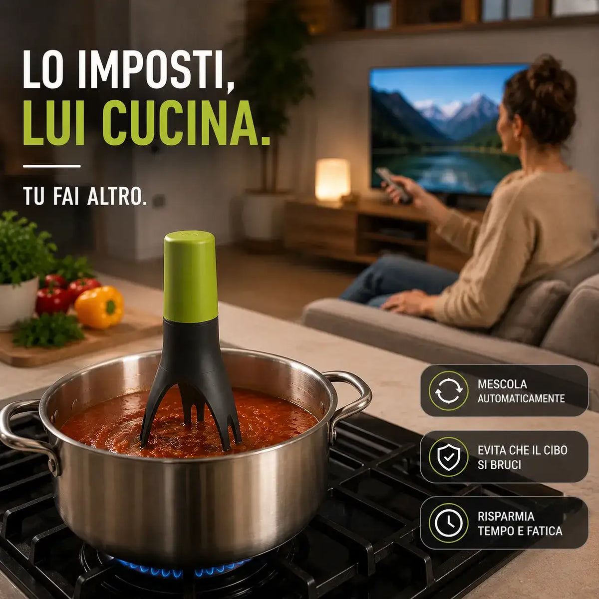 Mescolatore Elettrico Automatico - Mercatone Smart