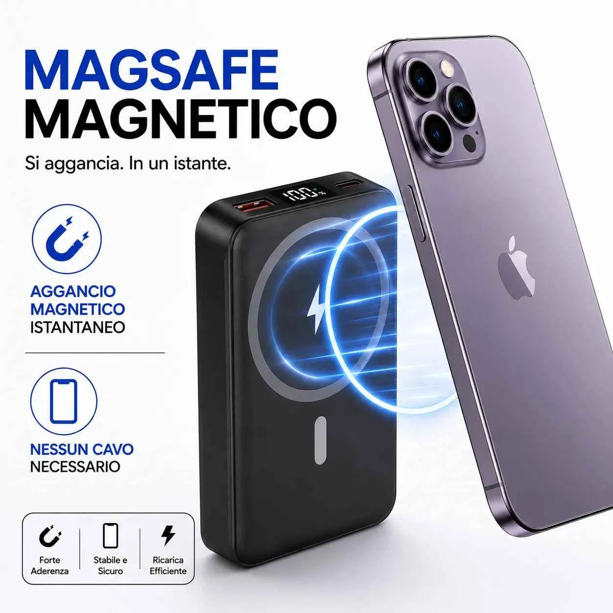 Power Bank 30000mAh - MercatoneSmart.it