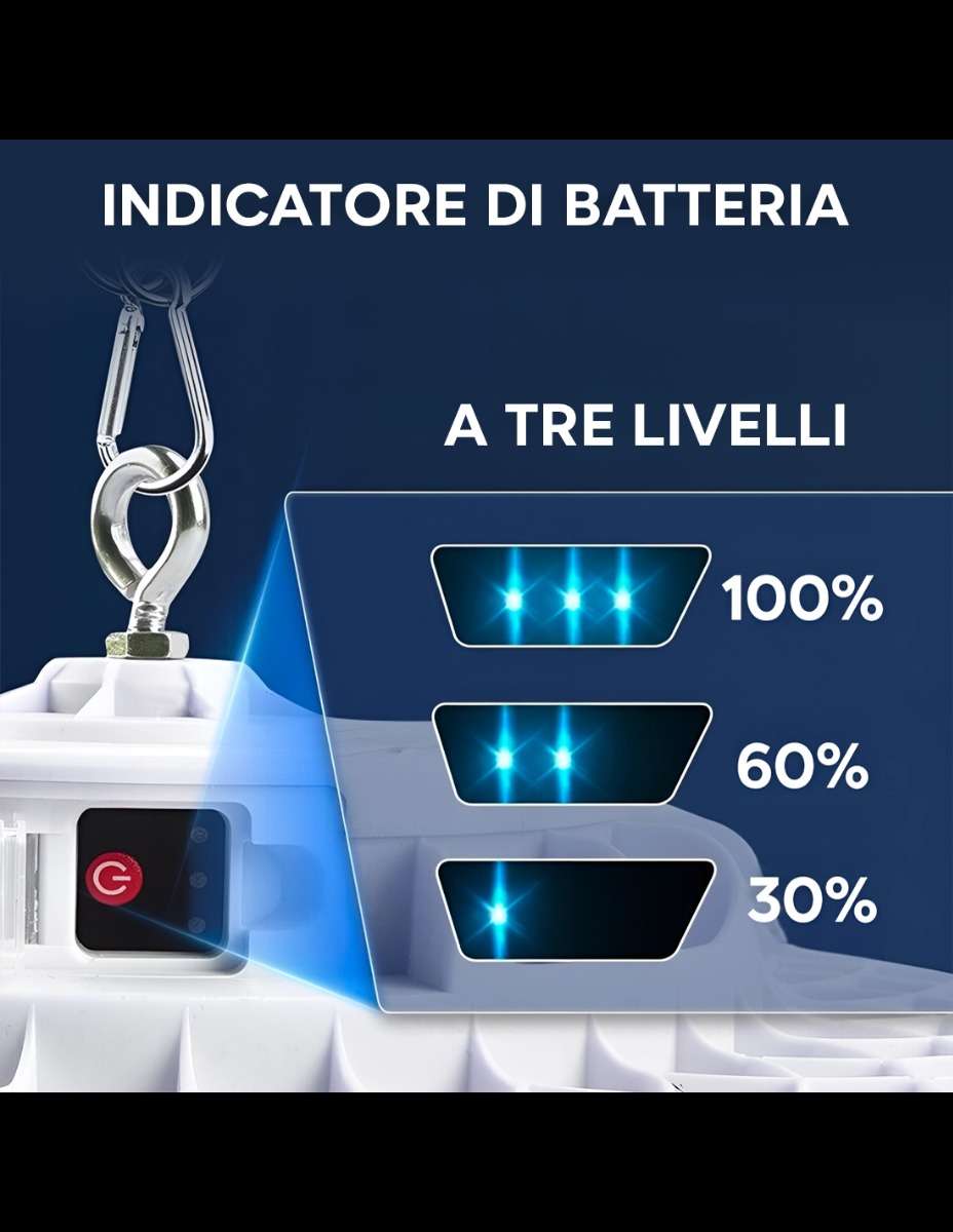 Plafoniera 400W Solare - MercatoneSmart.it